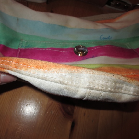Coach Multi Colour Hobo Handbag - Picture 7 of 8
